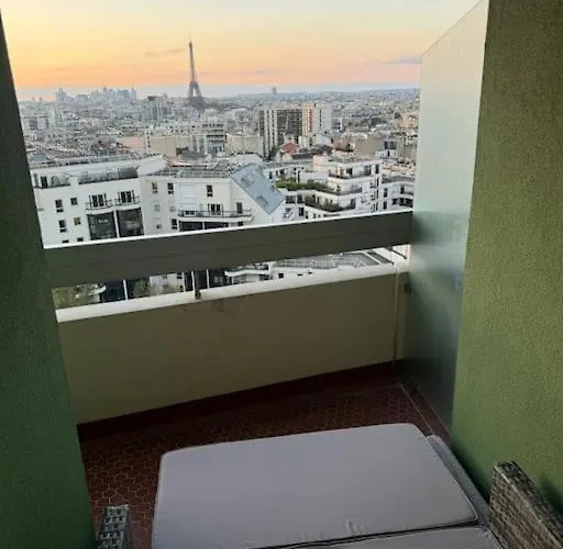 Lägenhet Montparnasse - Vue Tour Eiffel - Balcon Paris