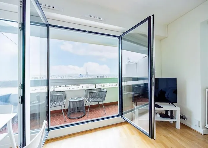 Montparnasse - Vue Tour Eiffel - Balcon