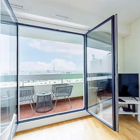 Montparnasse - Vue Tour Eiffel - Balcon