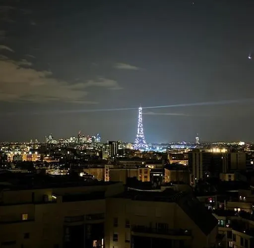 Apartmán Montparnasse - Vue Tour Eiffel - Balcon Paříž